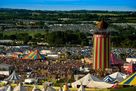 Helicopter Glastonbury